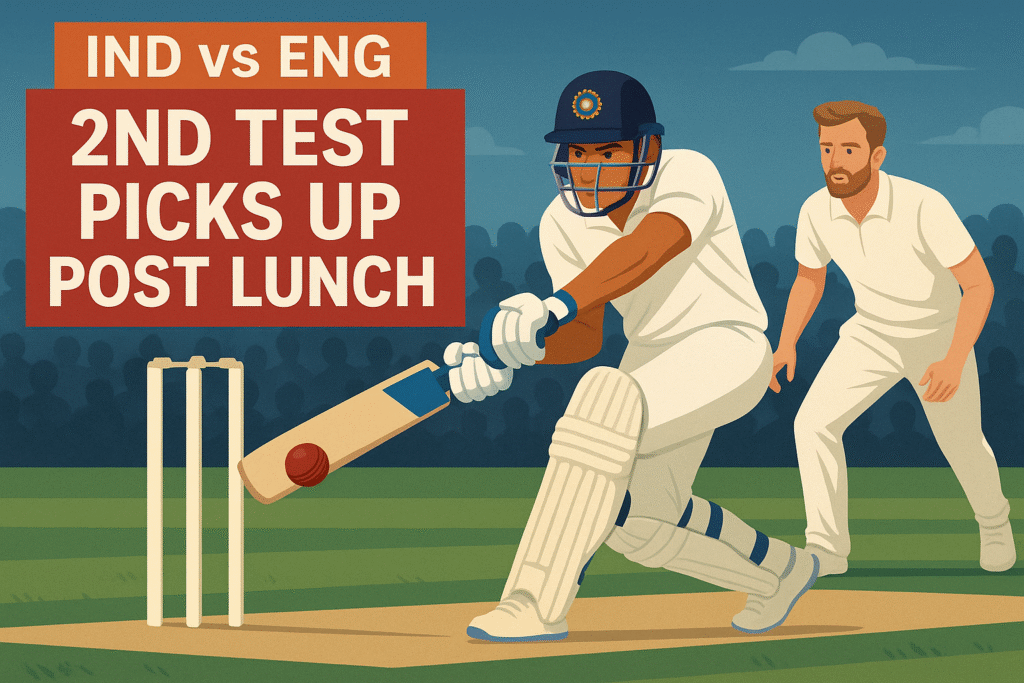 Yashasvi Jaiswal Eyes 100 on Day 1 as IND vs ENG 2nd Test Picks Up Post Lunch 2nd Test Picks Up Post Lunch