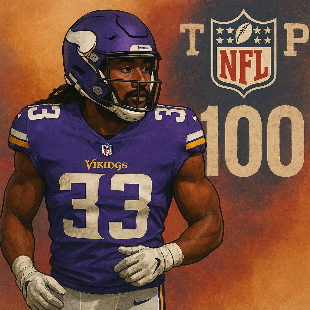 NFL Top 100 2025: Minnesota Viking Breaks In as First Selection Minnesota Viking Breaks In as First Selection