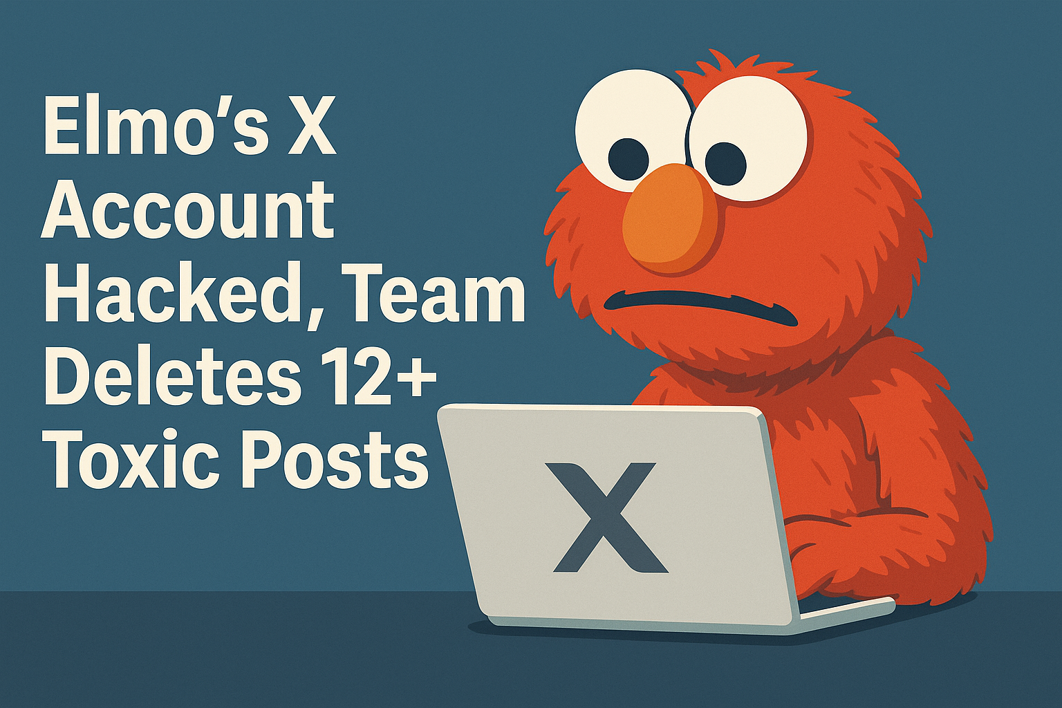 Elmo’s X Profile Breached, Team Deletes 12+ Toxic Posts Team Deletes 12 plus Toxic Posts
