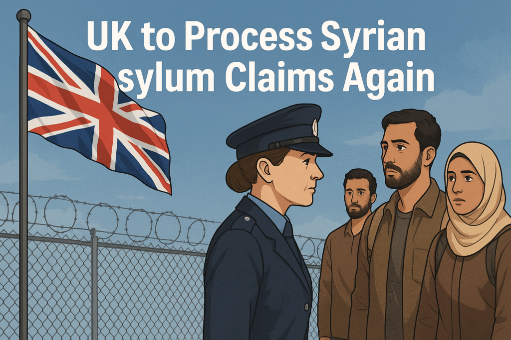 UK Set to Process 1,000+ Syrian Asylum Claims Again Syrian Asylum Claims Again