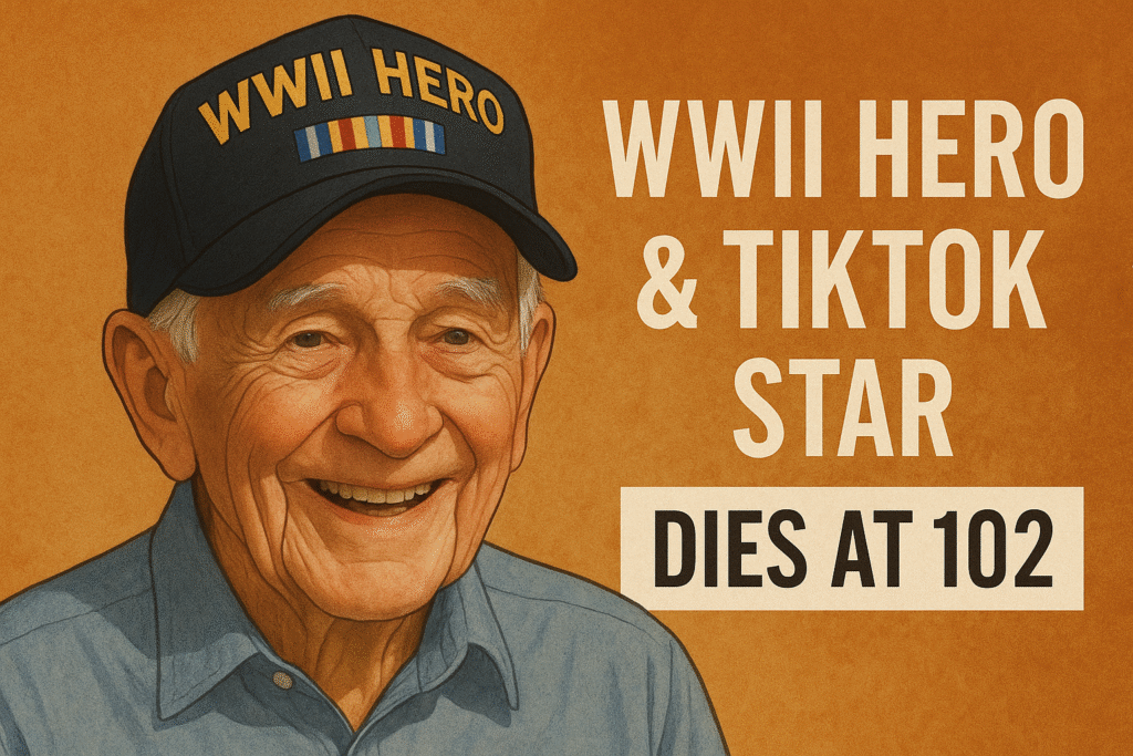 WWII Hero & TikTok Star ‘Papa Jake’ Larson Dies at 102, Honored WWII Hero & TikTok Star