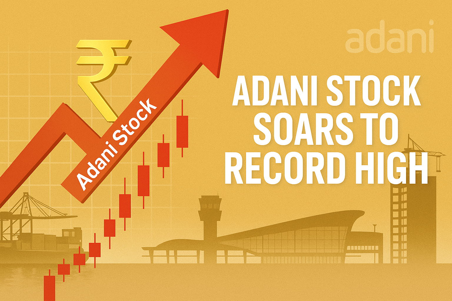 Adani Stock Soars to Record High