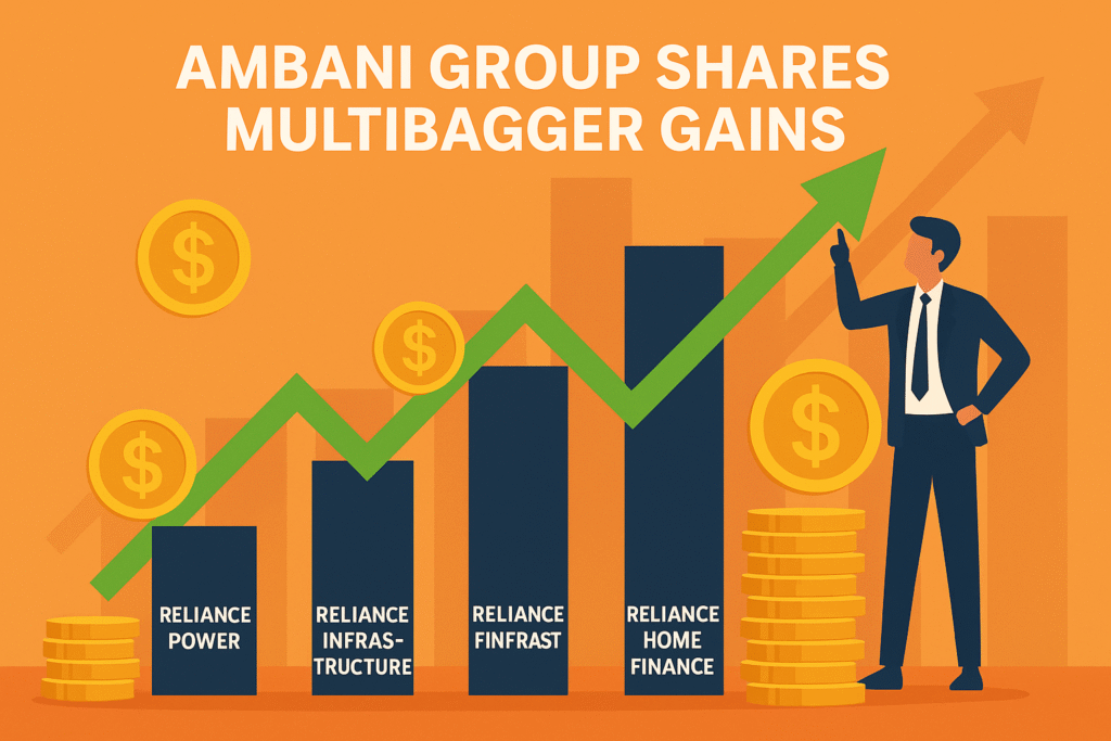 Ambani Group Shares Multibagger Gains Ambani Group Shares Multibagger Gains