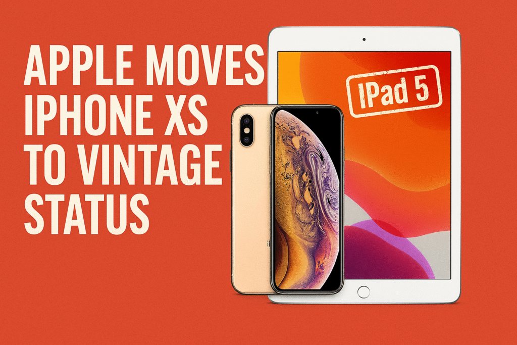 Apple Declares iPhone XS Vintage