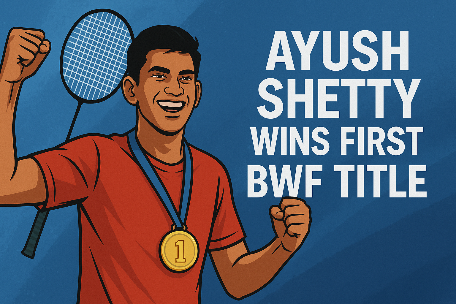 Ayush Shetty Wins First BWF Title