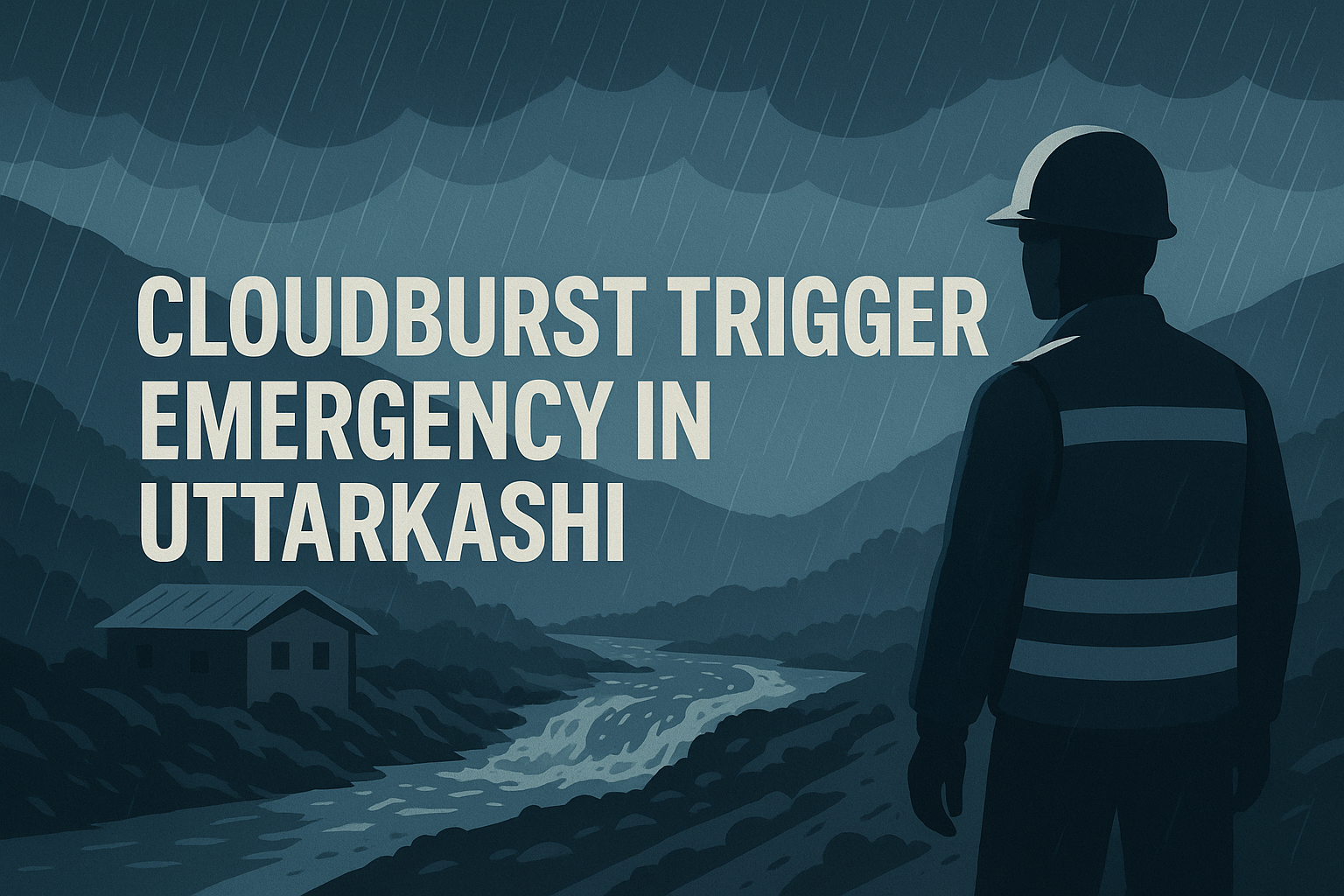 Cloudburst Triggers Emergency in Uttarkashi