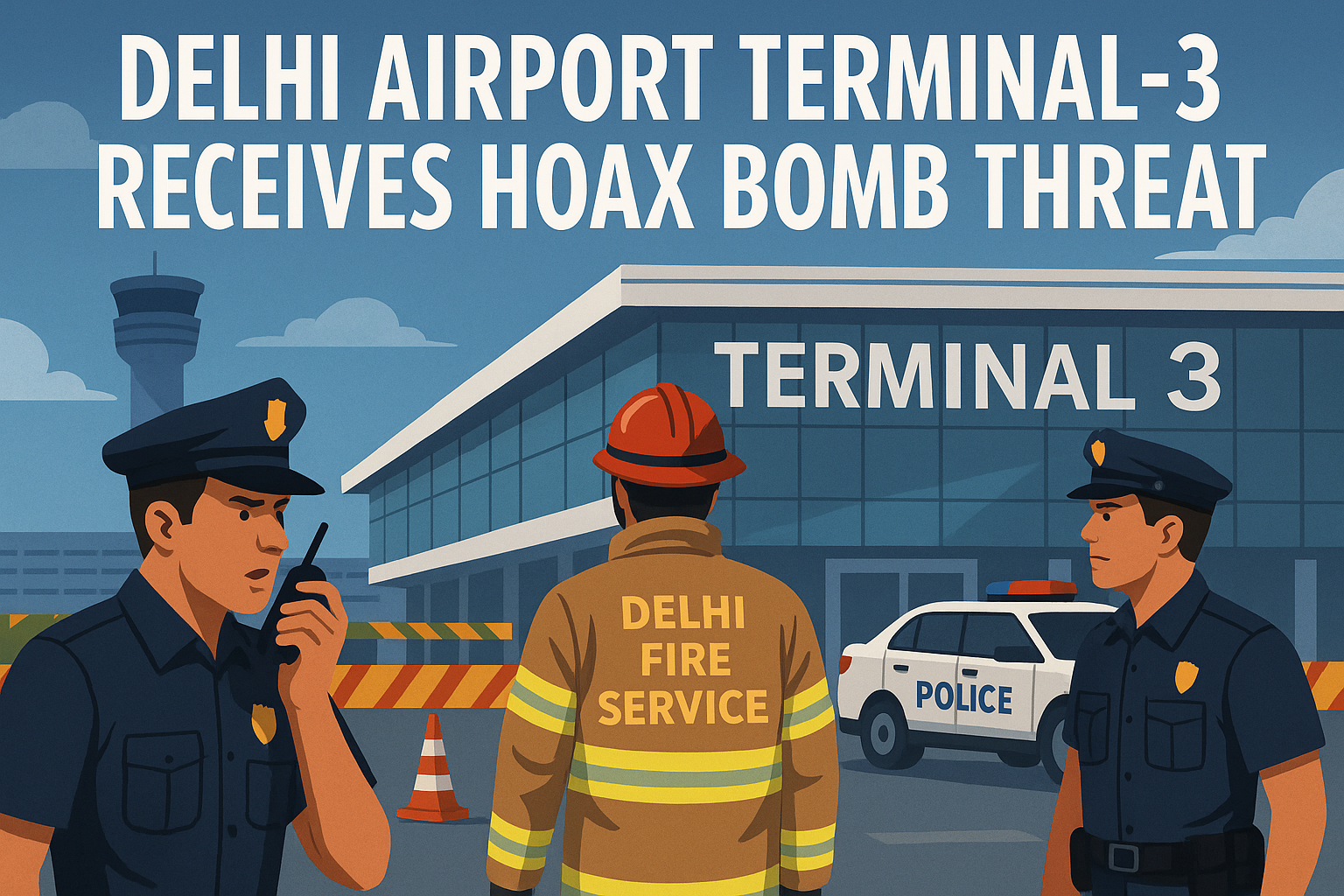 Delhi Airport Terminal-3 Receives Hoax Bomb Threa