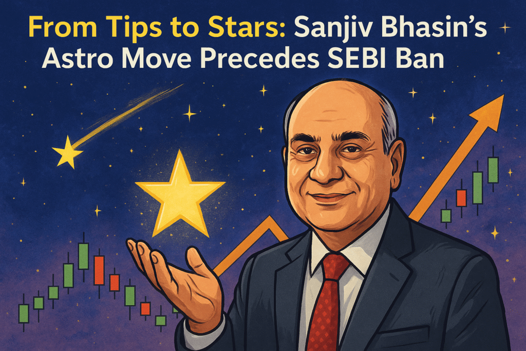 From Tips to Stars: Sanjiv Bhasin’s Astro Move Precedes SEBI Ban 2025 From Tips to Stars
