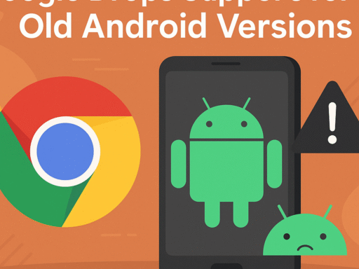 Google Drops Support for 4 Old Android Versions