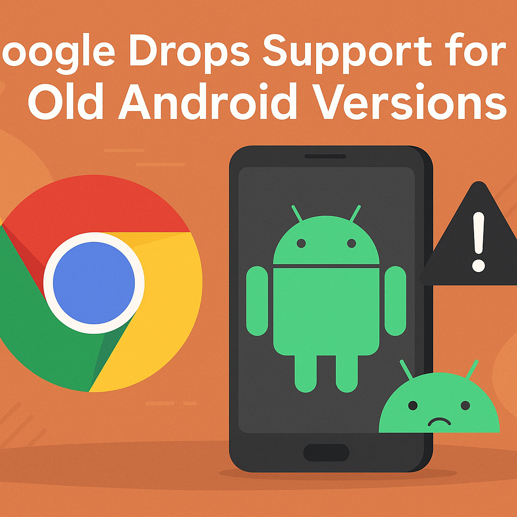 Google Drops Support for 4 Old Android Versions