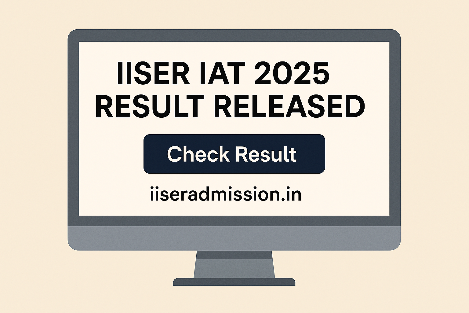 IISER IAT 2025 Result Released