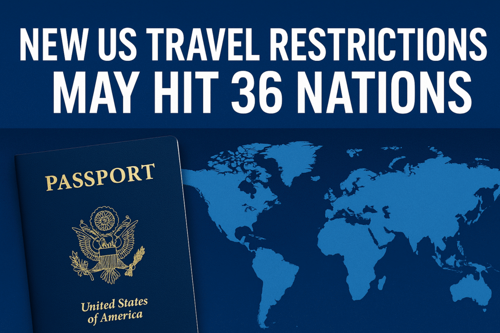 New US Travel Restrictions May Hit 36 Nations—Bhutan, DRC, and Egypt on the List New US Travel Restrictions May Hit 36 Nations