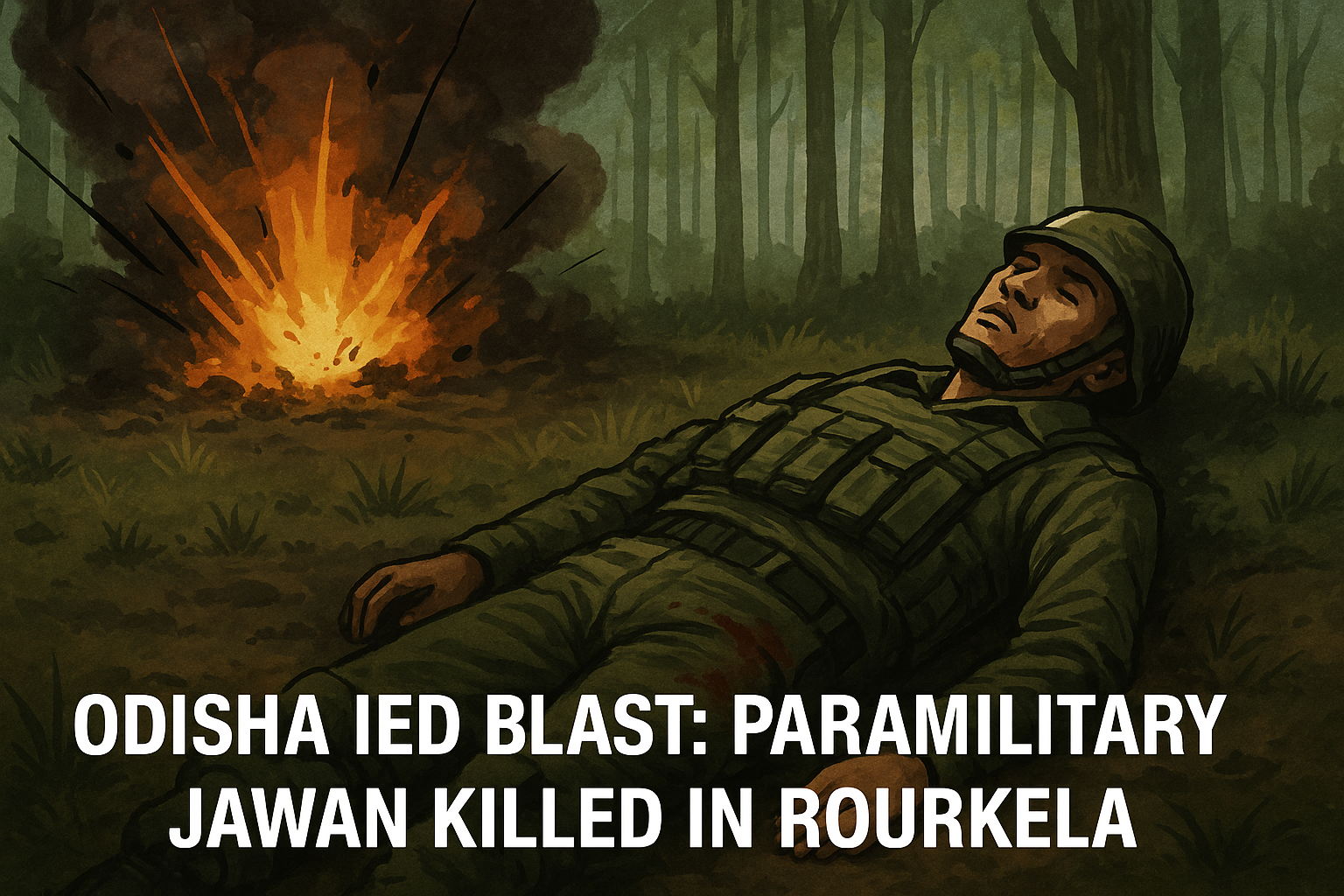 Odisha IED Blast