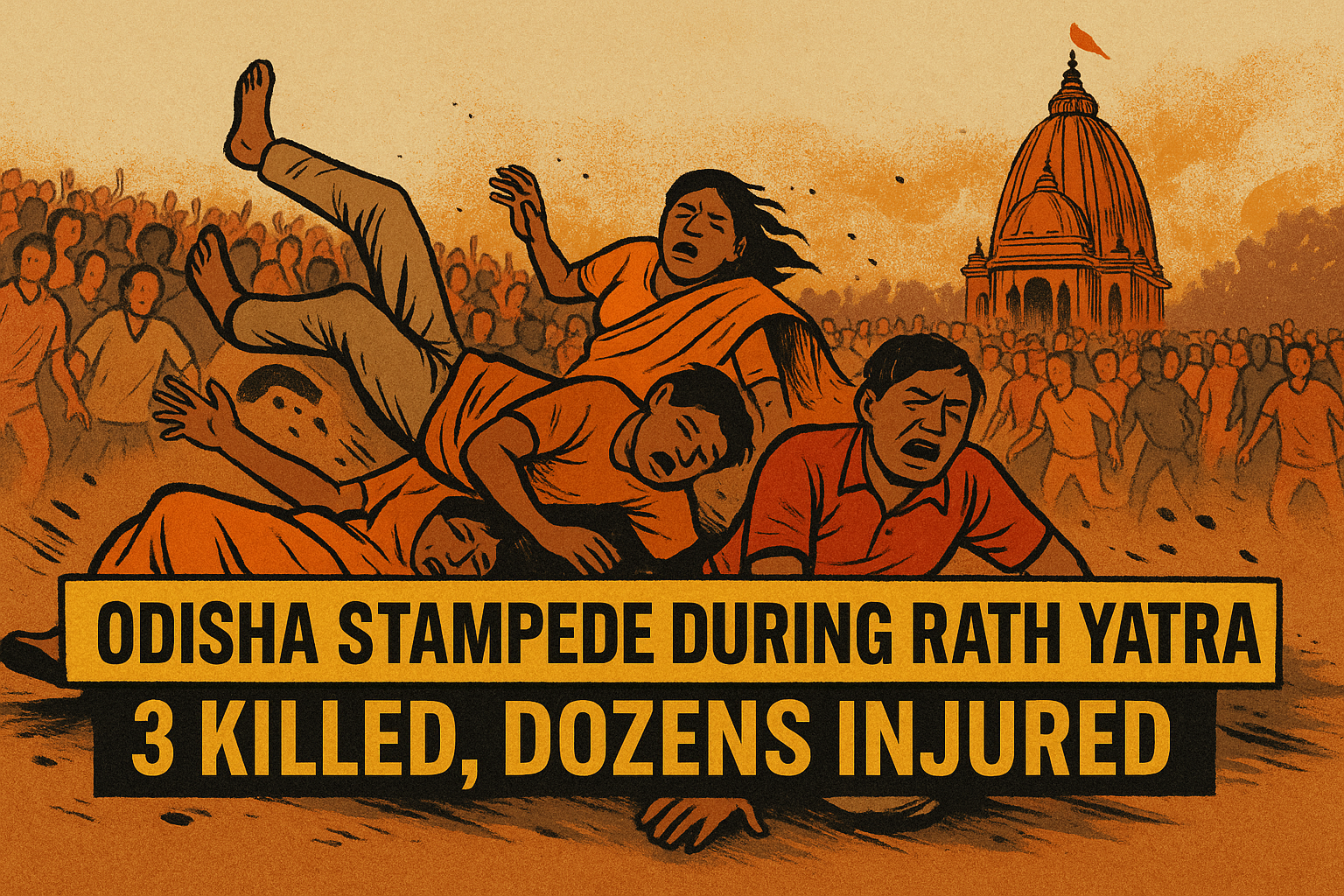 Odisha Stampede During Rath Yatra