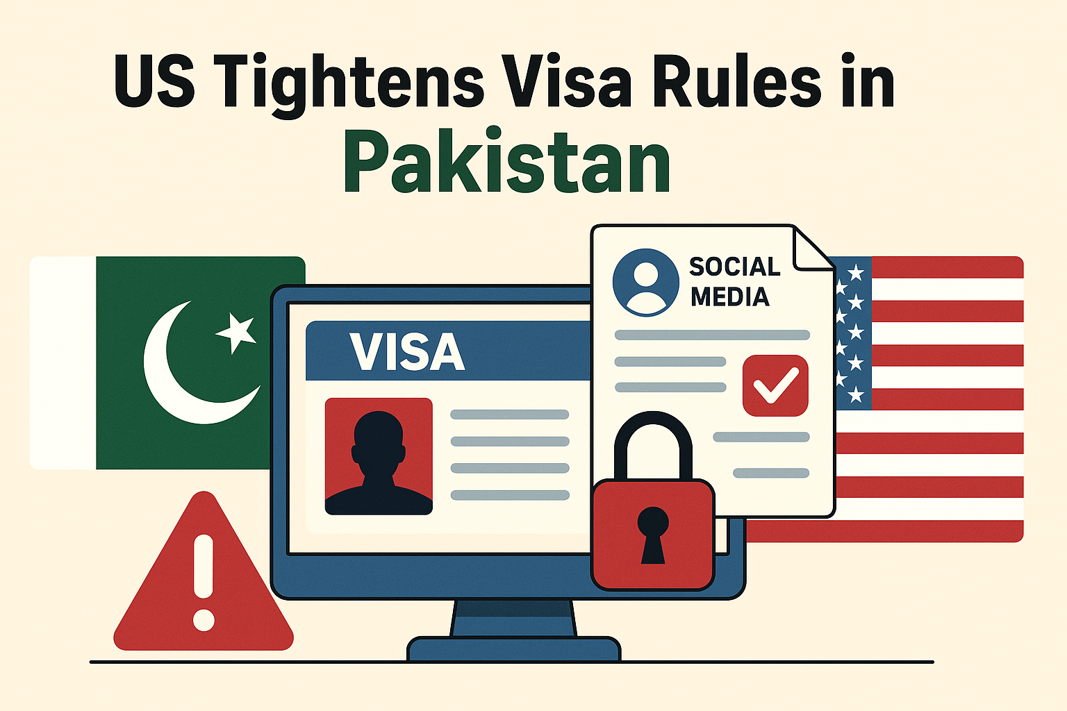 US Tightens Visa Rules in Pakistan