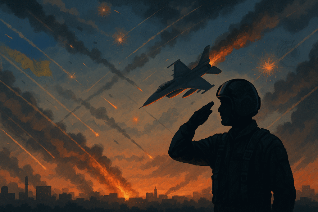Ukraine Mourns F-16 Pilot Killed