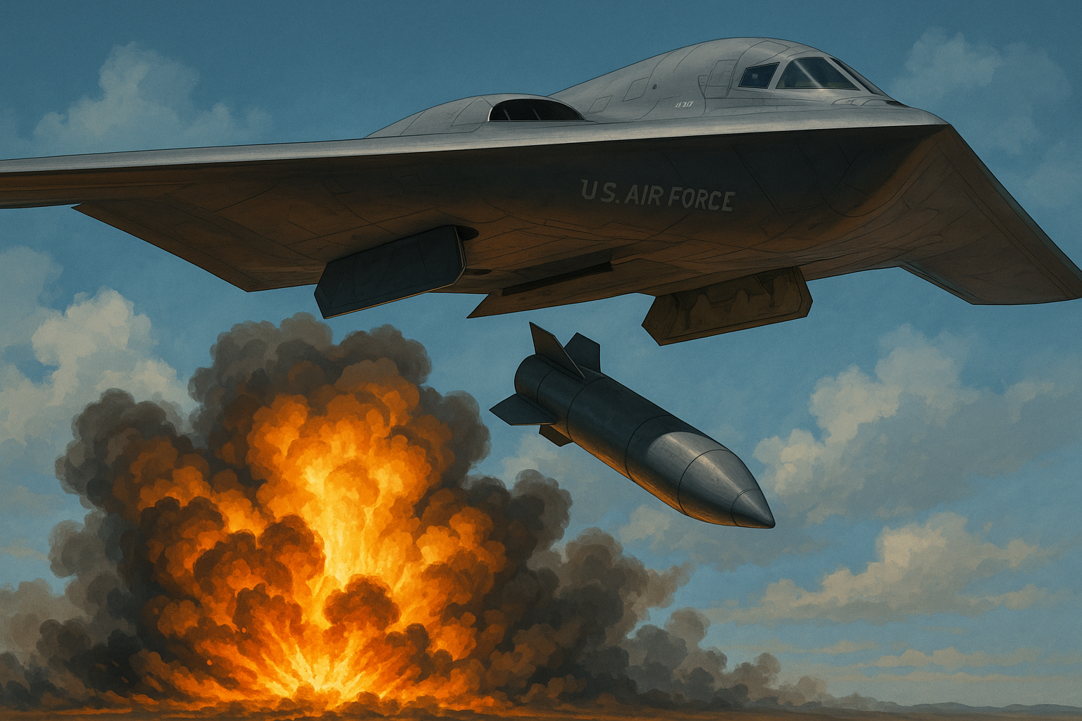 What Are B-2 Bombers Bunker-Busters