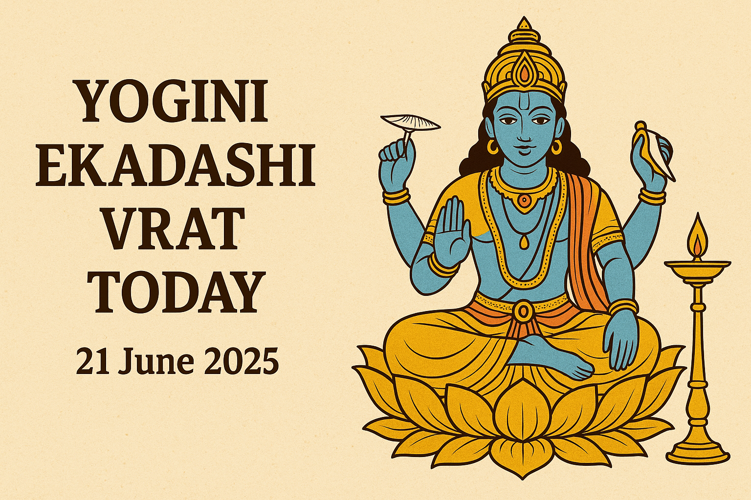 Yogini Ekadashi Vrat Today