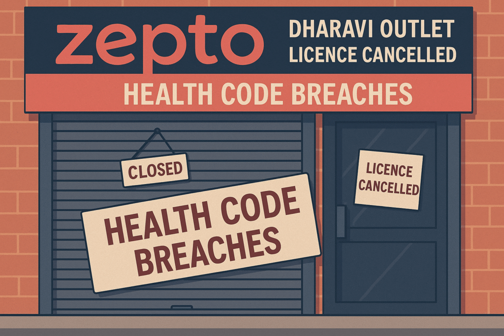 Zepto in Trouble Dharavi Outlet