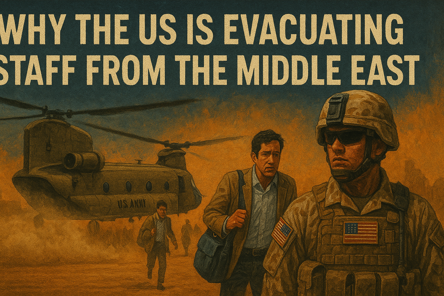 US Evacuates Staff