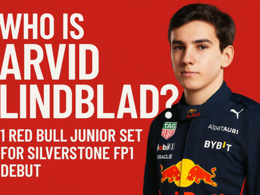 1 Red Bull Junior Set for Silverstone FP1 Debut
