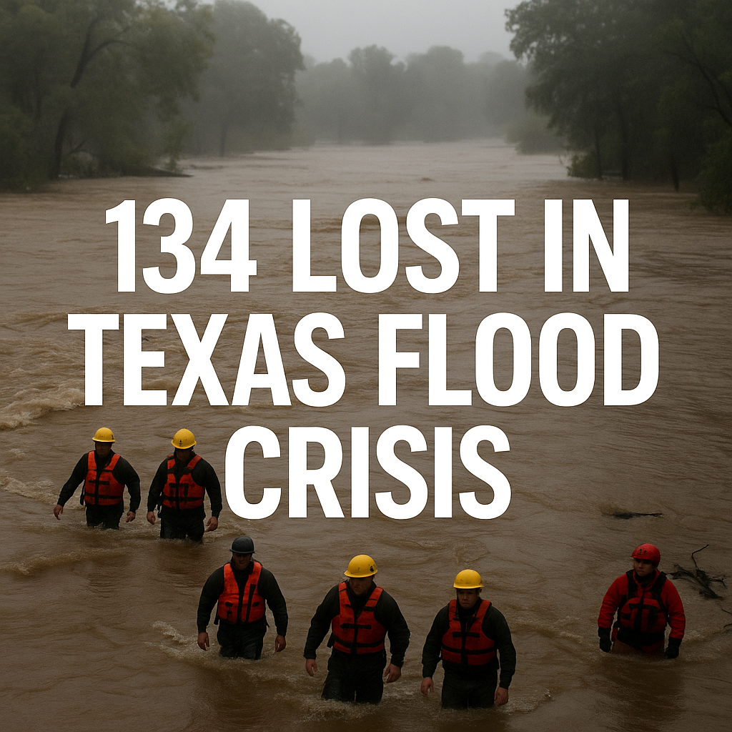 134 Lost in Texas Flood Crisis