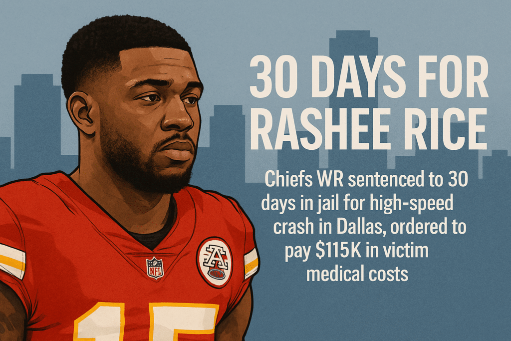 30 Days for Rashee Rice