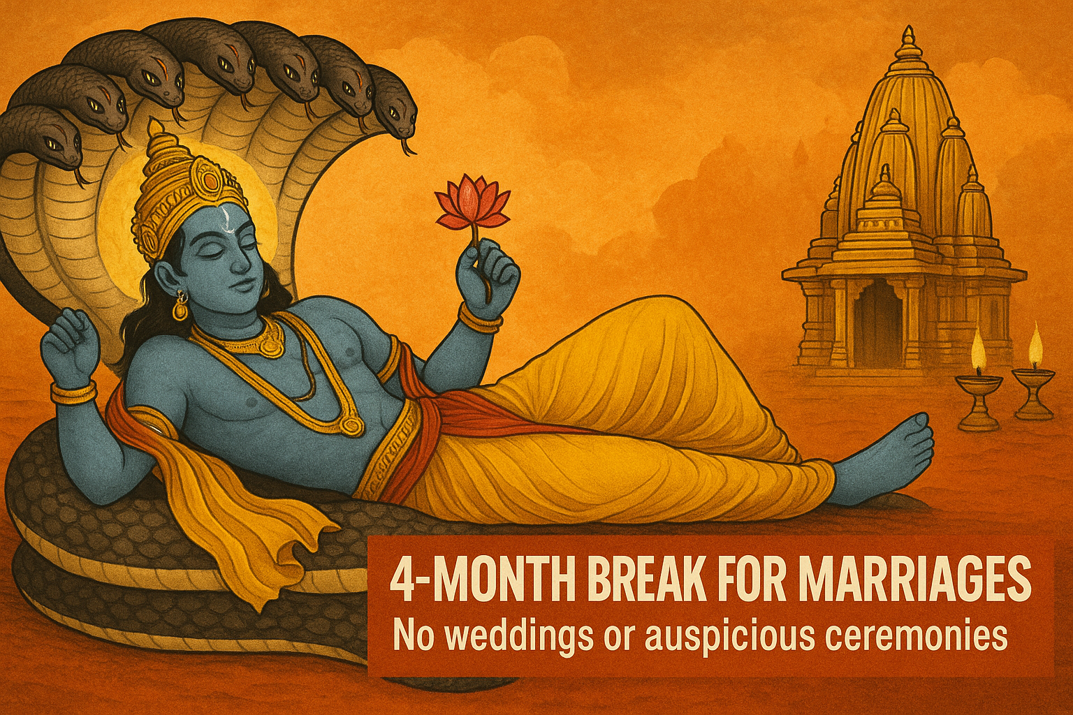 4-Month Break for Marriages