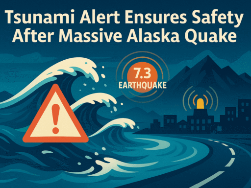 Tsunami Alert Ensures Safety