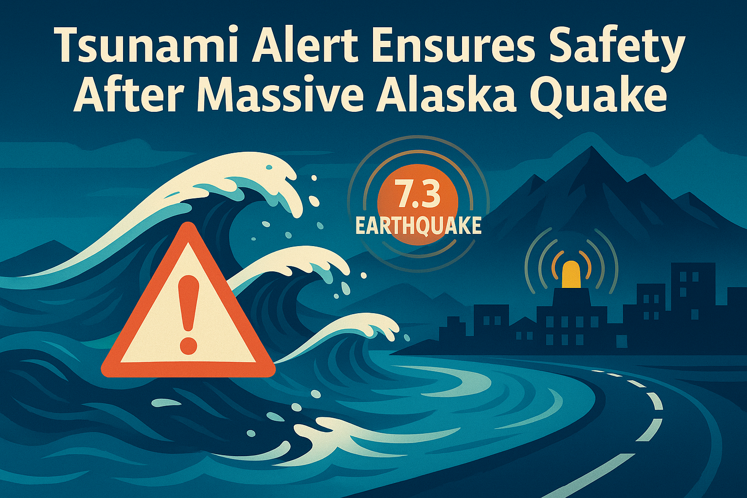 Tsunami Alert Ensures Safety