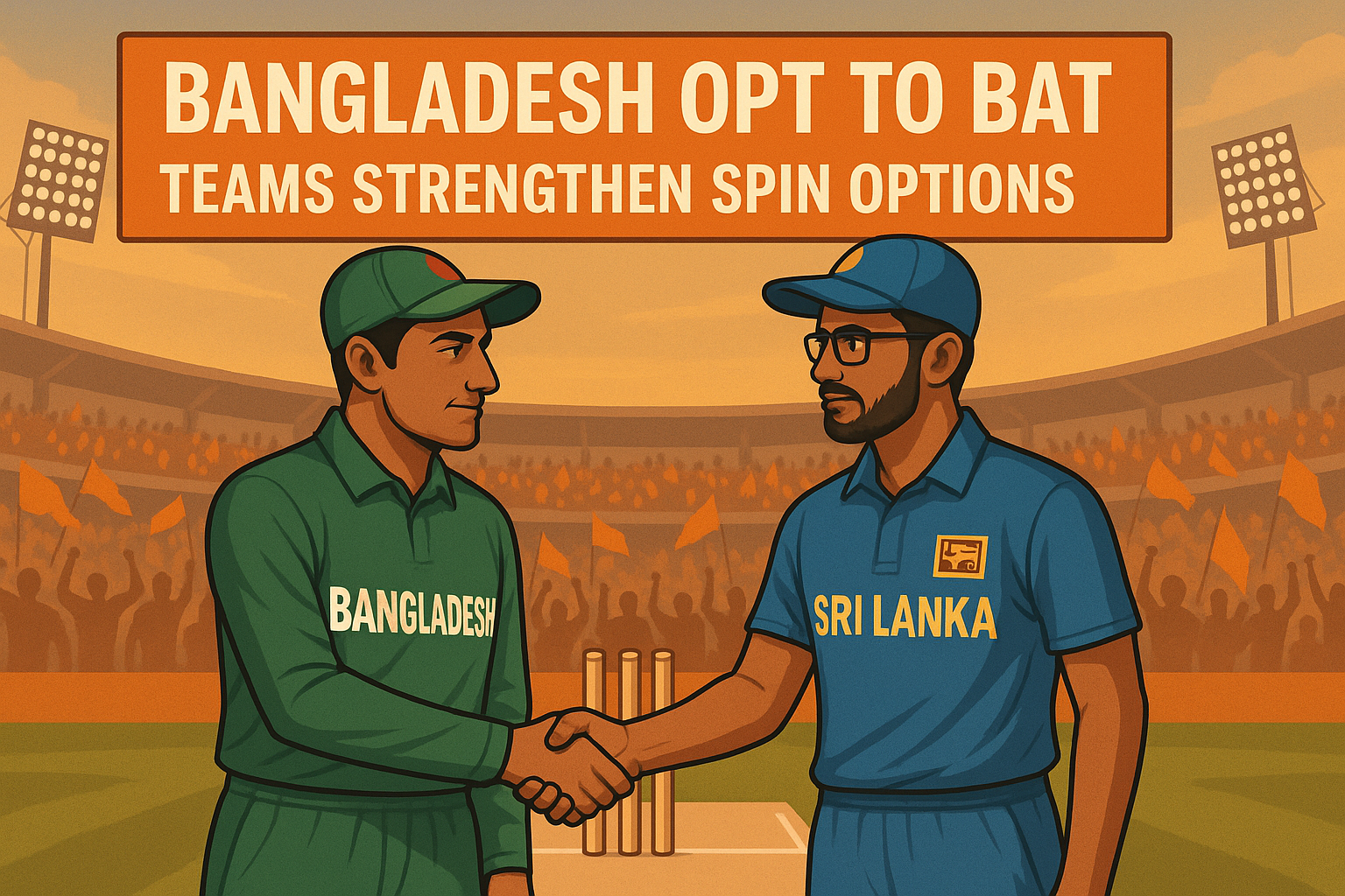 Bangladesh Opt to Bat First