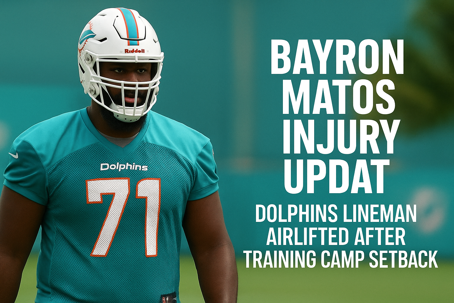 Bayron Matos Injury