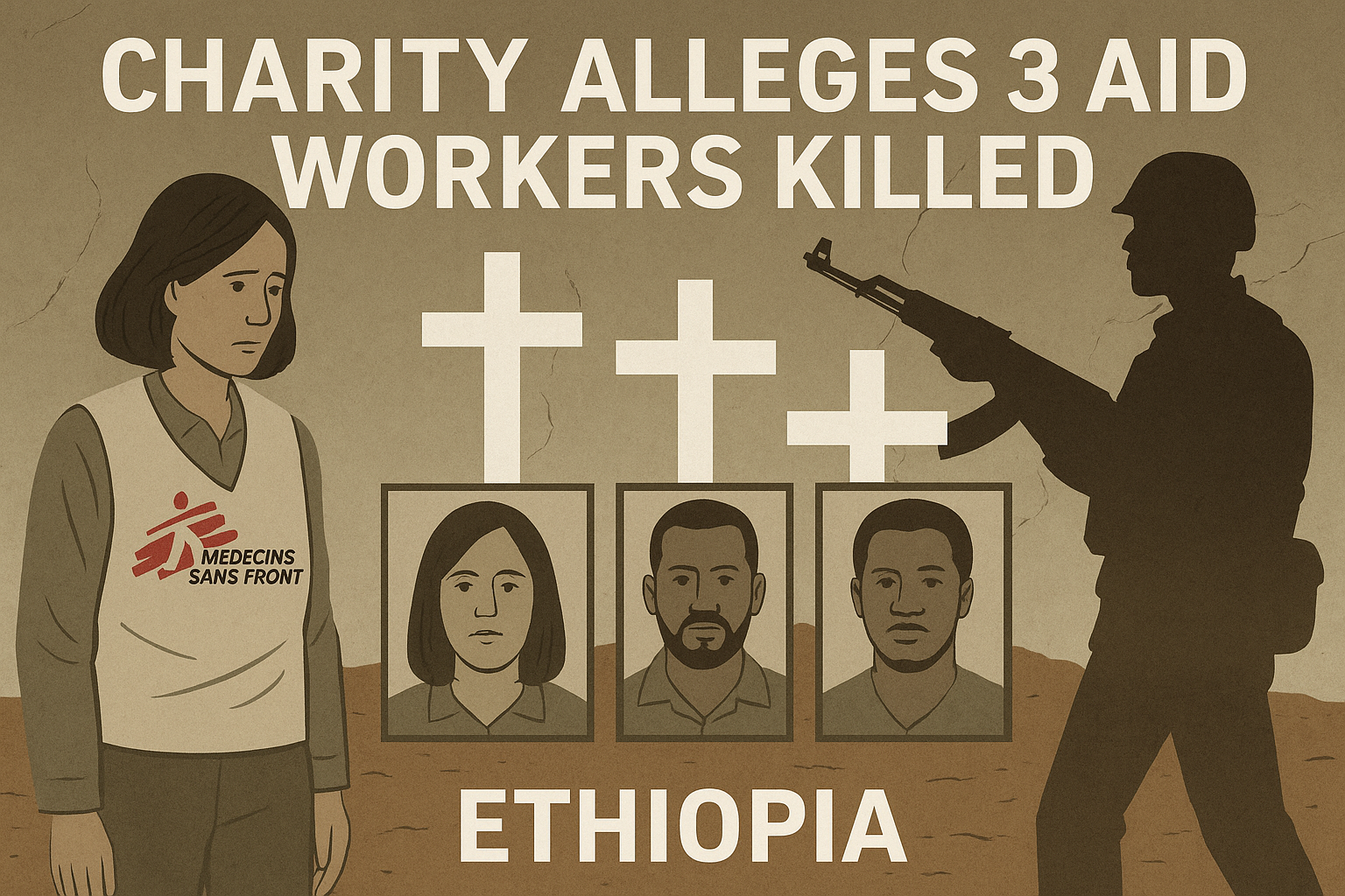 Charity Alleges 3 Aid Workers Killed