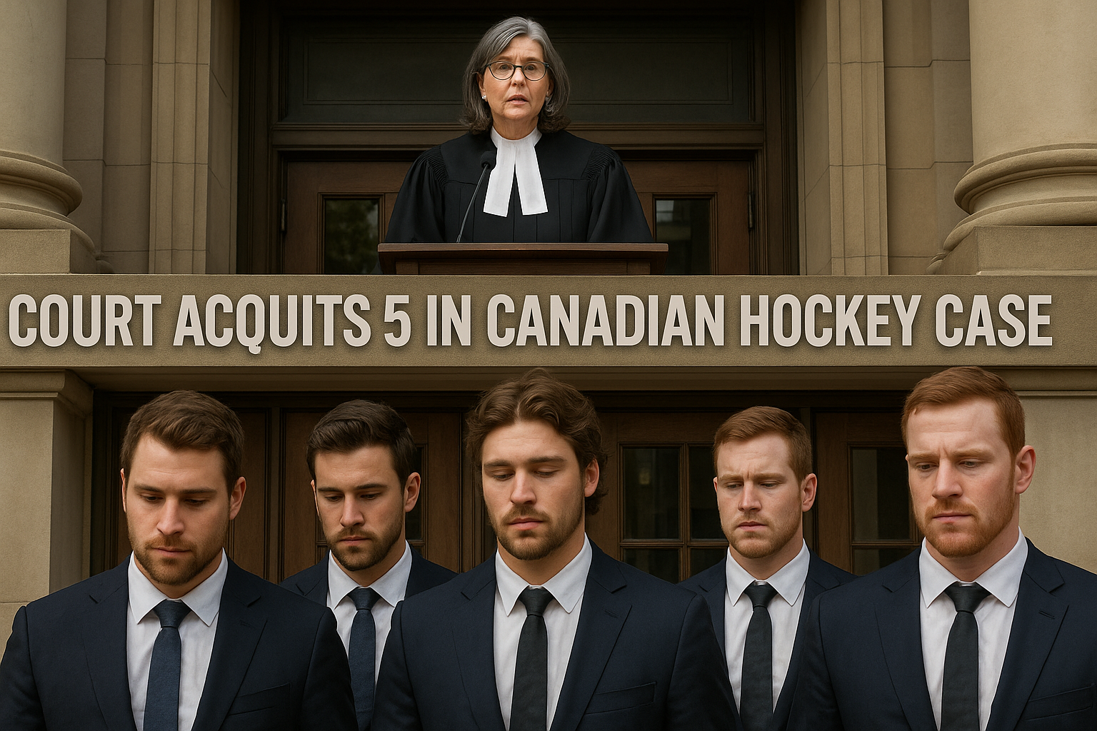 Court Acquits 5 in Canadian Hockey Case