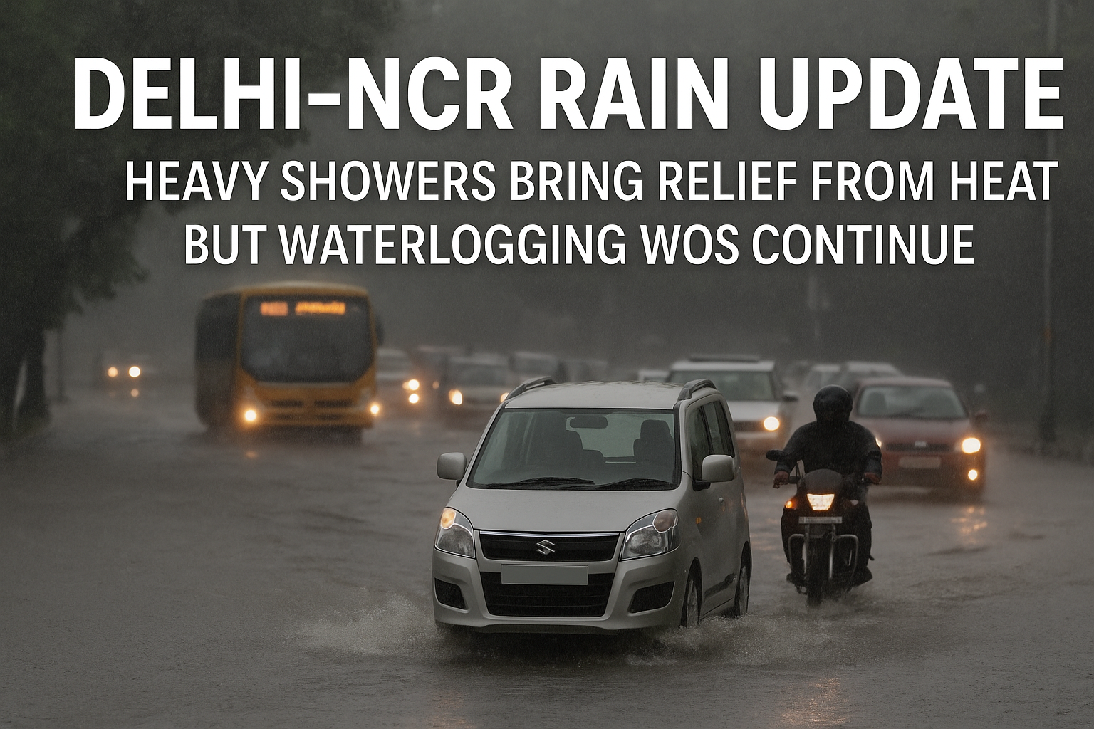 Delhi-NCR Rain Update