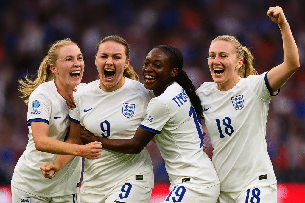 England Triumphs in Extra Time to Reach Final