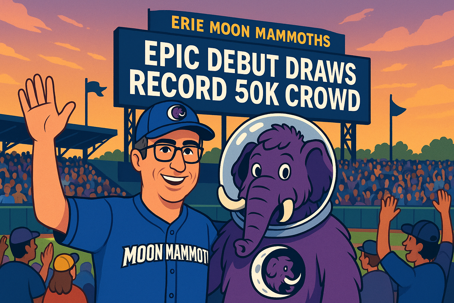 Epic Debut Draws Record 50K Crowd