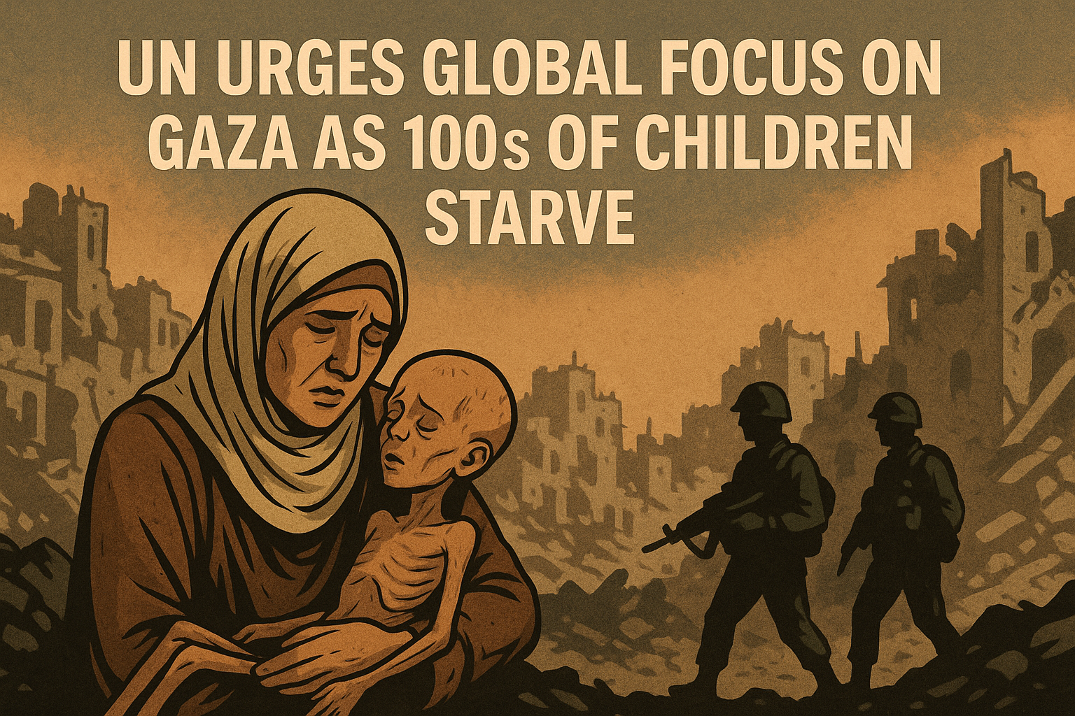 Gaza Kids Face Starvation