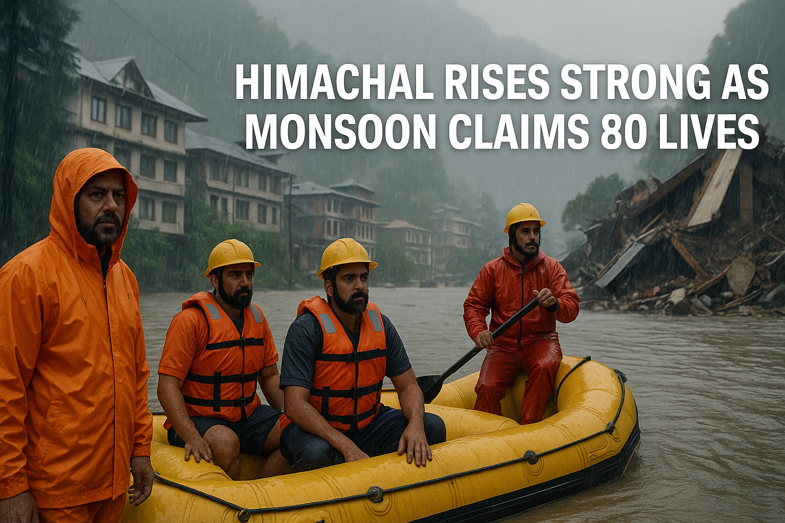 Himachal Rises Strong as Monsoon Claims 80 Lives