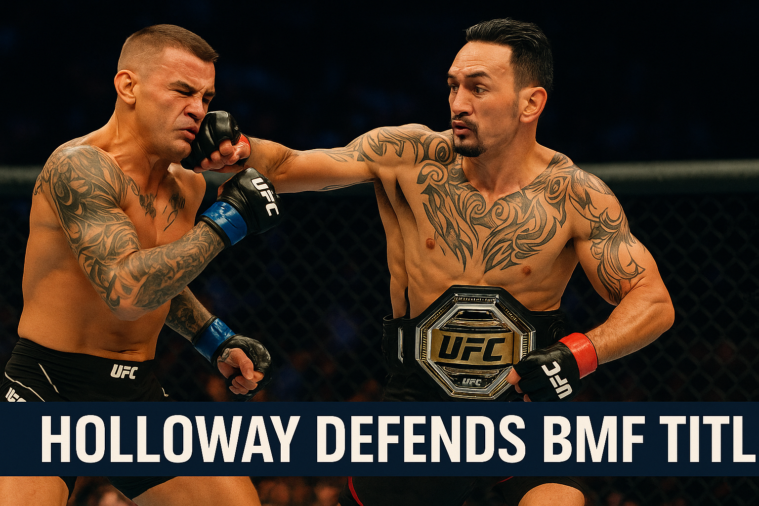 Holloway Defends BMF Title