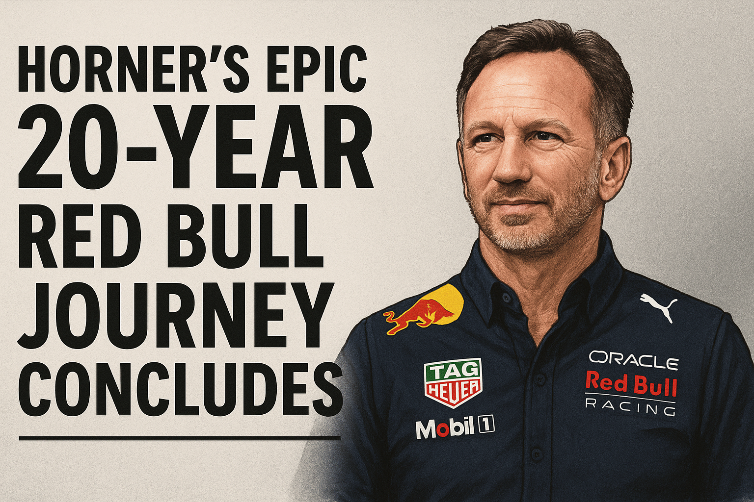 Horner's Epic 20-Year Red Bull