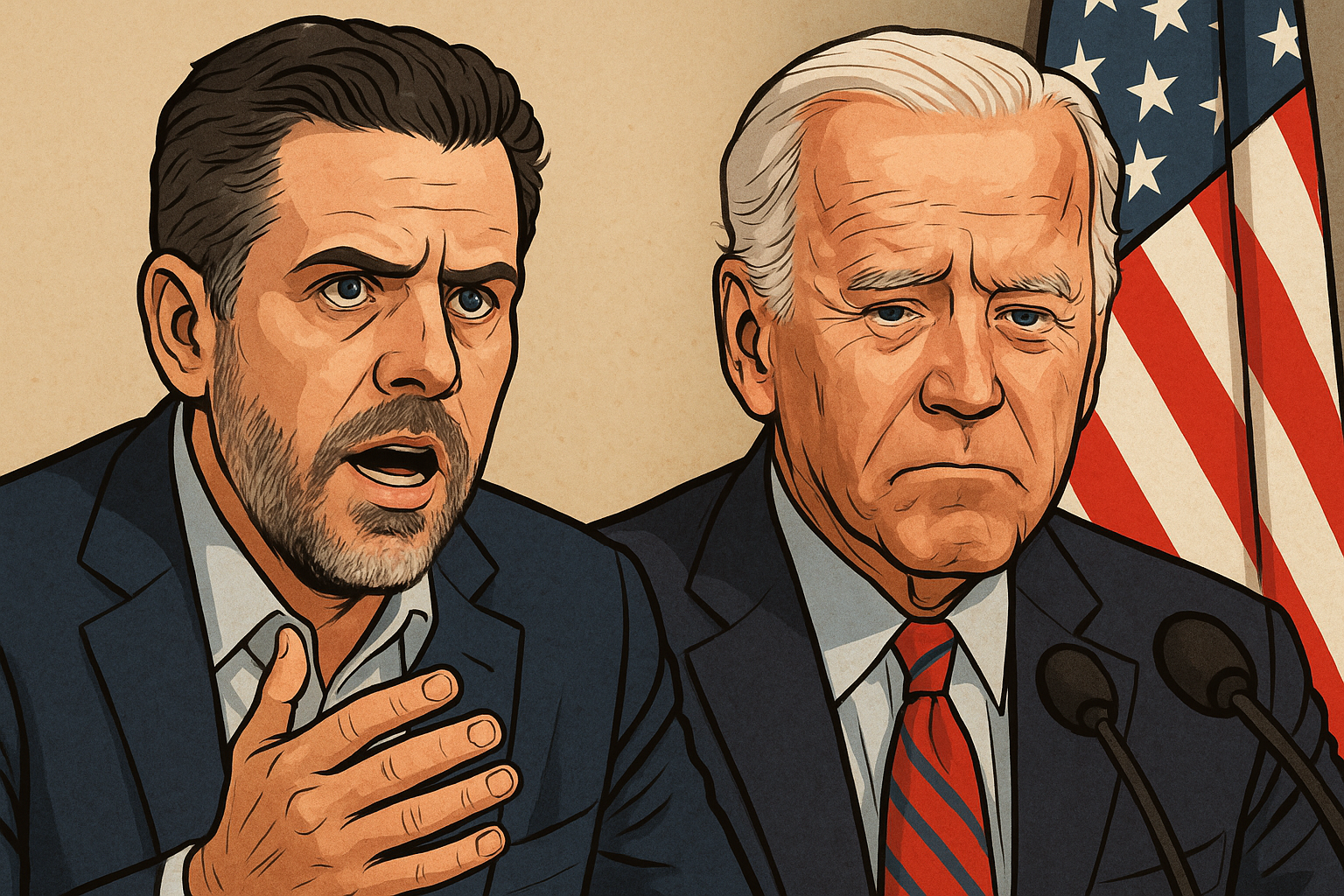 Hunter Biden Defends Joe