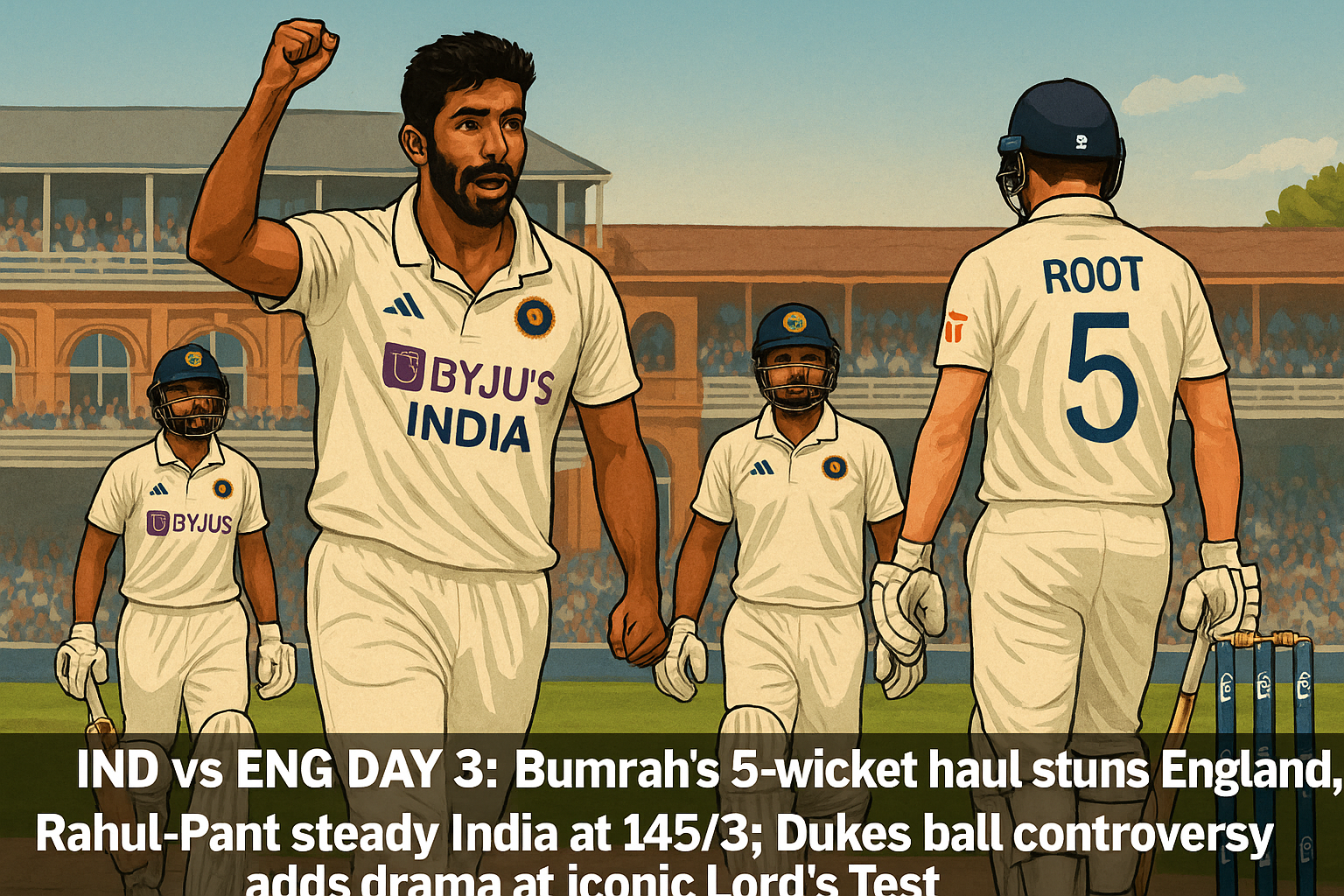IND vs ENG Day 3