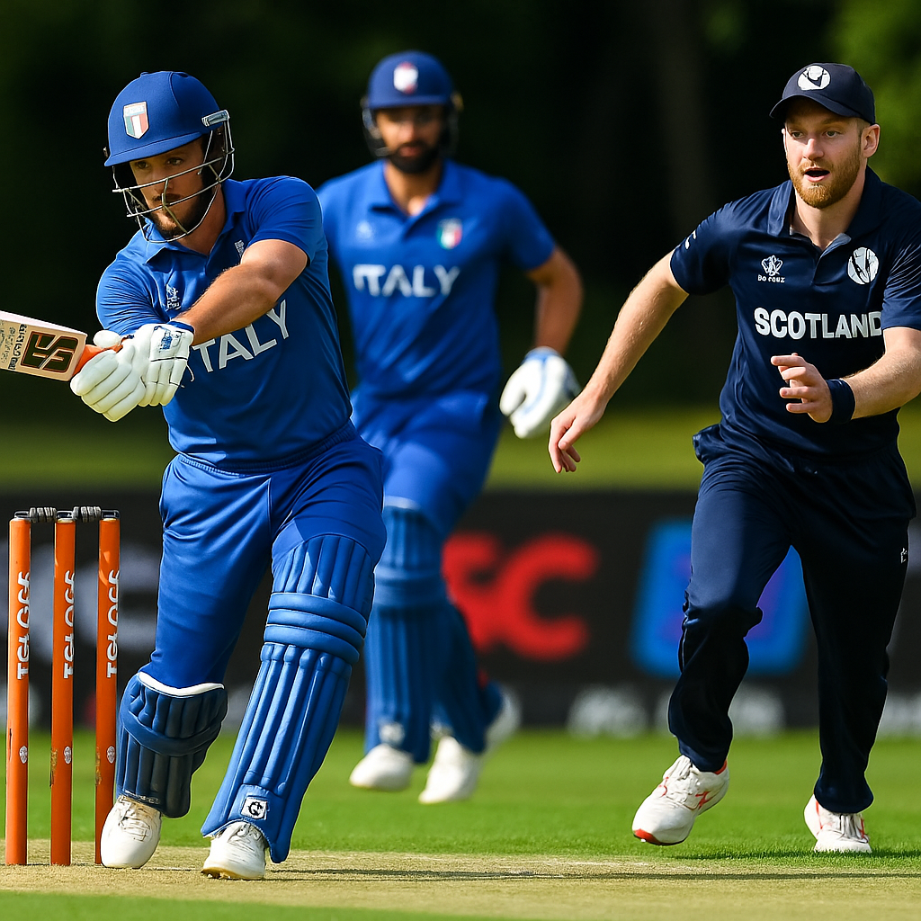Italy Eyes 2nd Victory vs Scotland in T20