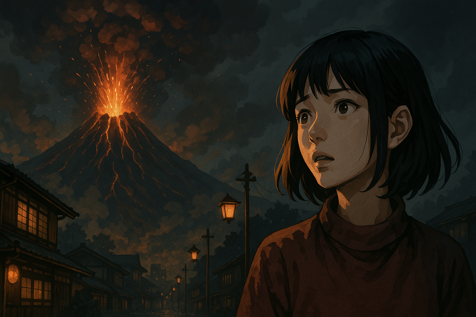 Japan Volcano Eruption 2025