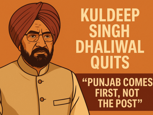 Kuldeep Singh Dhaliwal Quits