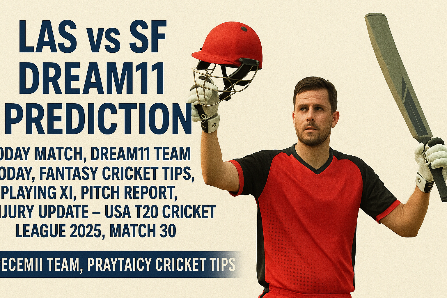LAS vs SF Dream11 Prediction
