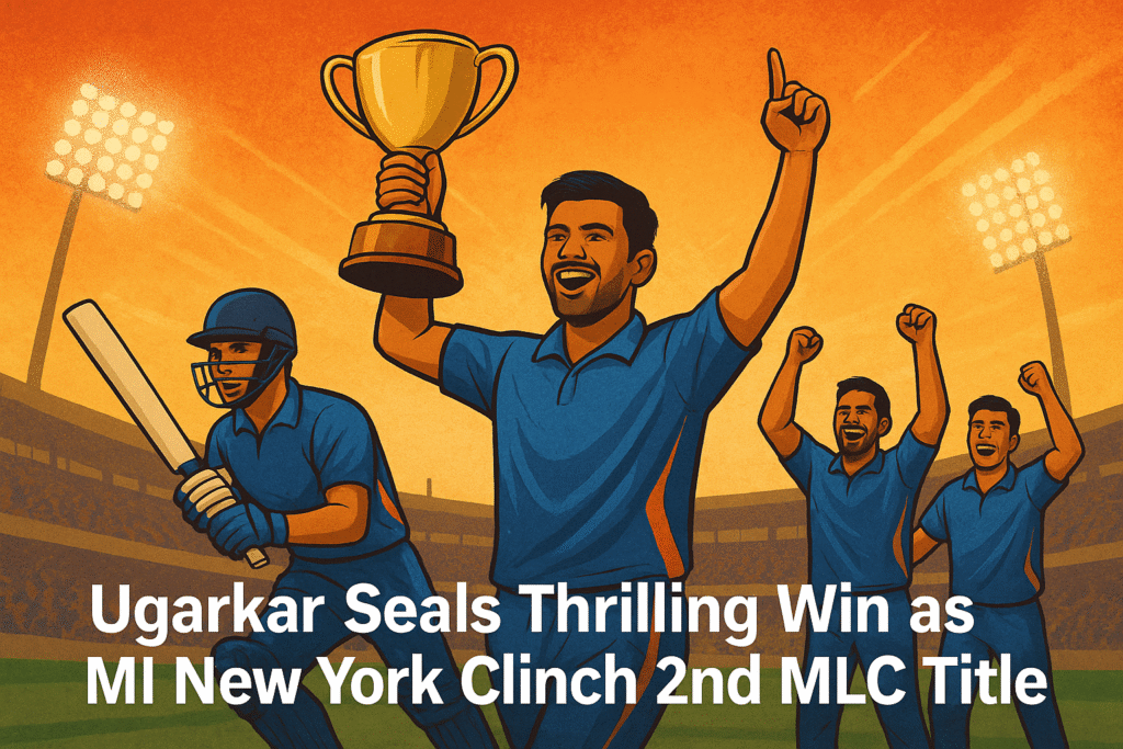 MI New York to 2nd MLC Crown