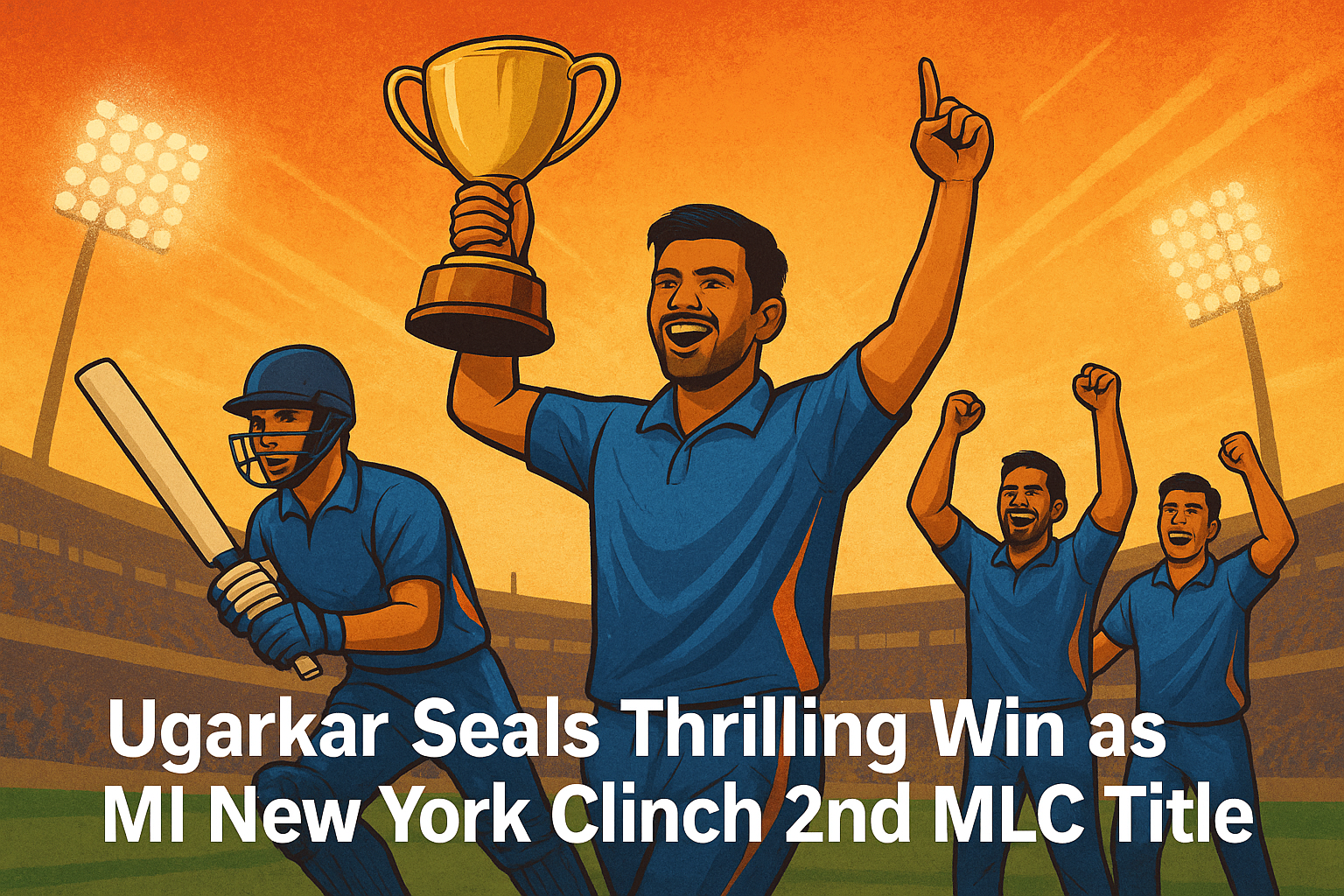 MI New York to 2nd MLC Crown