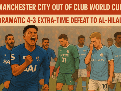 Manchester City Out of Club World Cup